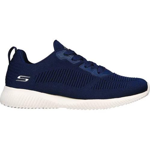 SKECHERS Damen Freizeitschuhe BOBS SQUAD - TOUGH TALK, Größe 37 in Blau