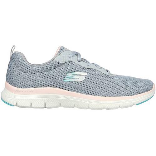 SKECHERS Damen Freizeitschuhe FLEX APPEAL 4.0 - BRILLIANT VIEW, Größe 39 in Grau