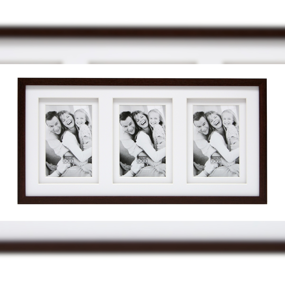 Deknudt S65KQ3 Braun Multi-Bilderrahmen Image