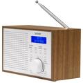 Denver DAB-46WHITE Radio Internet Analog & Digital Braun, Weiß