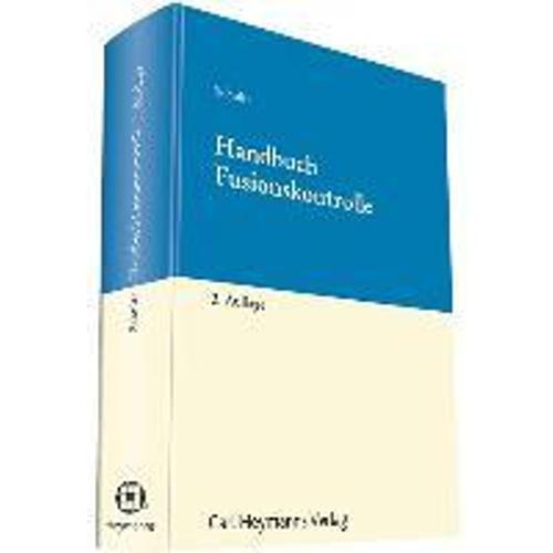 Handbuch Fusionskontrolle, Gebunden