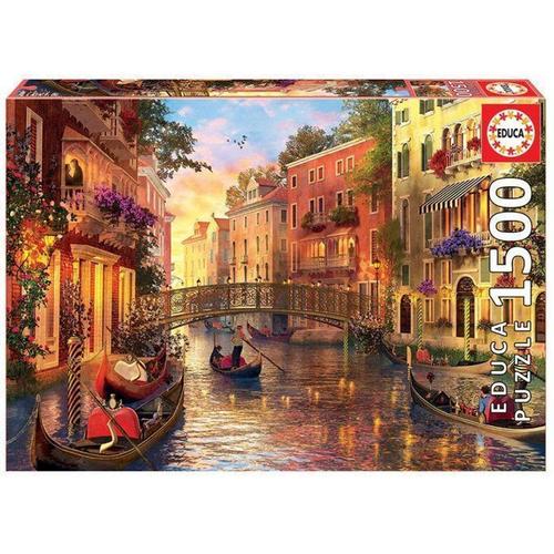 Sonnenuntergang Venedig (Puzzle)