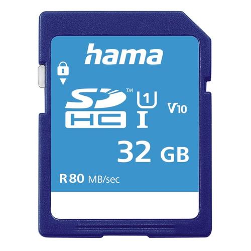 Hama SDHC 32GB Class 10 UHS-I 80MB/S