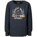 elkline - Sweatshirt Snooze In Blue Melange, Gr.92/98