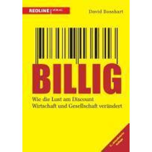 Billig - David Bosshart, Taschenbuch