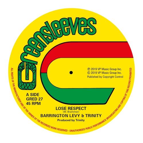 Lose Respect (Extended Version) - Barrington Levy, Trinity. (LP)