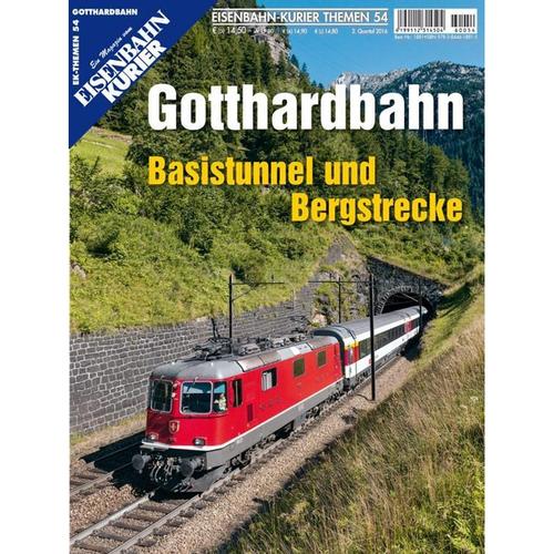 Eisenbahn-Kurier 54 - Gotthardbahn, Kartoniert (TB)
