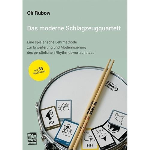 Das Moderne Schlagzeugquartett, M. Lernspielkarten - Oli Rubow, Gebunden
