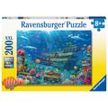 Ravensburger Kinderpuzzle - 12944 Versunkenes Schiff - Unterwasserwelt-Puzzle Für Kinder Ab 8 Jahren, Mit 200 Teilen Im Xxl-Format