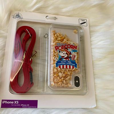 Disney Cell Phones & Accessories | Disney Iphone Cell Phone Cover Mickey Main Street Popcorn | Color: Red | Size: Xs