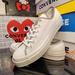 Converse Shoes | Converse / Chuck 70 Vltg White Leather Lo Top | Color: Black/White | Size: 10.5