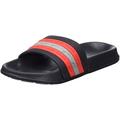 KangaROOS Kangaslide Kids Sandale, Jet Black/red, 29 EU