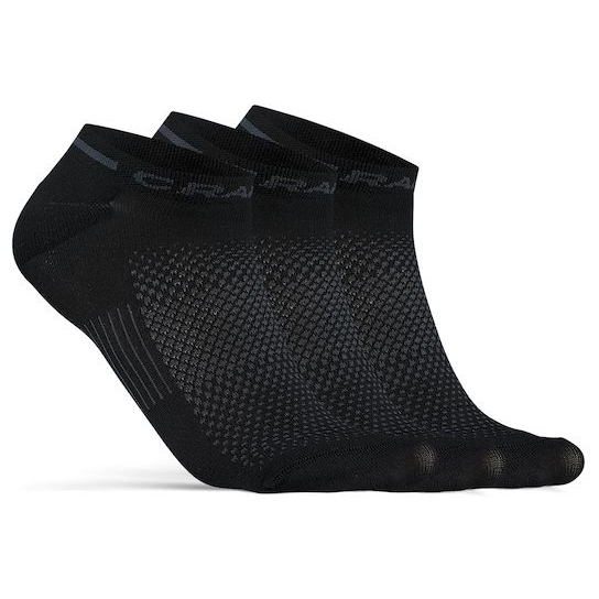 Craft - Core Dry Shafless Sock 3-Pack - Radsocken 40-42 | EU 40-42 schwarz
