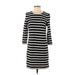 Old Navy Casual Dress - Sheath: Black Print Dresses - Women's Size Small