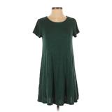Old Navy Casual Dress - A-Line: Green Solid Dresses - Women's Size X-Small
