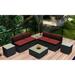 Wade Logan® Suffern 8 Piece Sectional Set w/ Cushions, Wicker in Gray | Outdoor Furniture | Wayfair 7CD14A8199674987BFF8887B80DCAC63