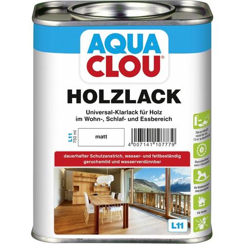Aqua Clou - Holzlack L11 750 ml, matt Lack Klarlack Holzschutzlack