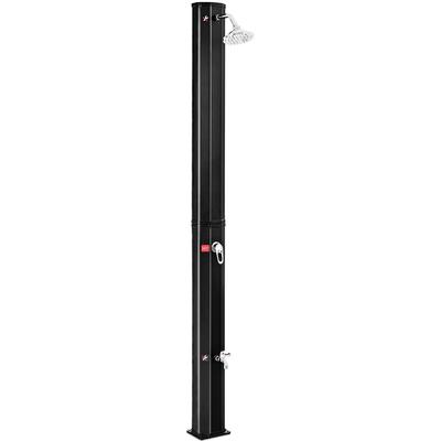 Costway 9.3 Gallon Outdoor Solar Heating Shower 7.2Ft Adjustable