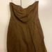 J. Crew Dresses | Brown, J Crew Strapless Dress | Color: Brown | Size: 12