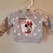 Disney Shirts & Tops | Disney Minnie Mouse 3-6 Mo. Hooded Sweatshirt | Color: Gray | Size: 3-6mb