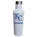 White Kansas City Royals 17oz. Personalized Infinity Stainless Steel Water Bottle