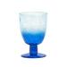 Dovecove Vic 14 oz. Acrylic Goblet Set of 6 Plastic in Blue | 5.4 H x 3.5 W in | Wayfair 5C519954D12640F6981B87163FA8A098