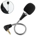Mini Microphone Flexible à Wild D.lique de 3.5mm Tête Coudée Enregistrement de Bruit pour PC