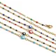 Colliers religieux en acier inoxydable pour femmes bijoux de cou câble de liaison collier de