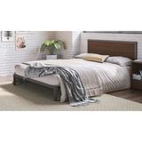 Homestyles Merge Brown Wood Queen Bed