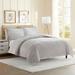 Nestl Reversible Cut Plush Duvet Cover Set - Soft Front Cut Plush Fleece & Back Brushed Microfiber Comforter Cover