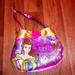 Disney Bags | Disney Princess Bell Purse Girls Pink Glittery Size M | Color: Pink | Size: Os