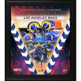 Los Angeles Rams Framed 15" x 17" 2021 NFC Champions Collage