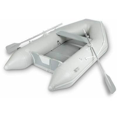 Eberth - Schlauchboot Angelboot Paddelboot aus robustem pvc für Außenborder 3 Personen + 1 Kind, Image