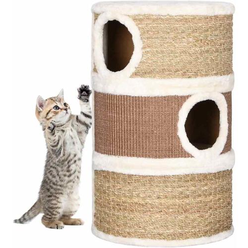 Katzen-Kratztonne 60 cm Seegras Vidaxl