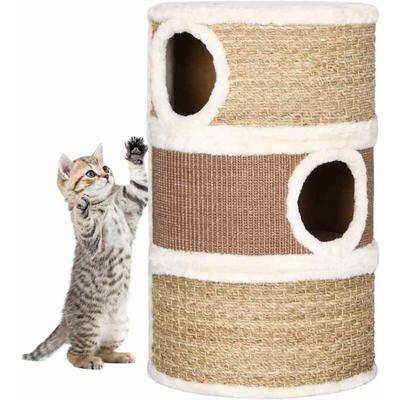 Vidaxl - Katzen-Kratztonne 60 cm Seegras Image