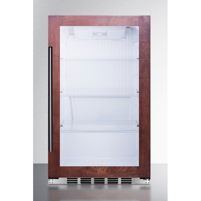 Summit 19" Wide Shallow Depth Indoor / Outdoor Beverage Center