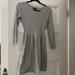 American Eagle Outfitters Dresses | Ae Sweater Dress | Color: Gray | Size: M