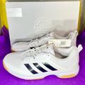 Adidas Shoes | Adidas Women's Ligra 7 Indoor Versatile Court Shoes Fz4660 Size 10 New White Nib | Color: Black/White | Size: 10