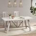 INK+IVY Sonoma Dining Table in Reclaimed White - Olliix II121-0445