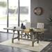 INK+IVY Lancaster Dining Table in Grey/Silver - Olliix II121-0433