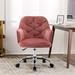 Velvet Swivel Shell Chair for Living Room ,Office chair , Modern Leisure Arm Chair