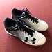 Under Armour Shoes | Ladies Under Armour Cleats 8.5 | Color: Black/White | Size: 8.5