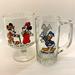 Disney Kitchen | 2 Vintage Disney Glasses! Mickey, Minnie & Donald - Euc! | Color: Blue/Red | Size: Os