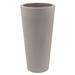 Vondom Cone Resin Pot Planter Resin/Plastic in Brown | 20 H x 19.75 W x 19.75 D in | Wayfair 40650A-TAUPE