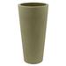 Vondom Cone Resin Pot Planter Resin/Plastic in Brown | 39.25 H x 19.75 W x 19.75 D in | Wayfair 40550A-KHAKI