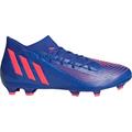 adidas Herren Predator Edge.3 Firm Ground Fußballschuh, Größe 47 ⅓ in Blau