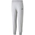 PUMA Damen Sporthose ESS Sweatpants FL cl, Größe S in Grau