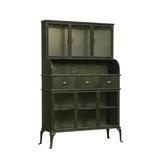 Antique Black Metal Cabinet