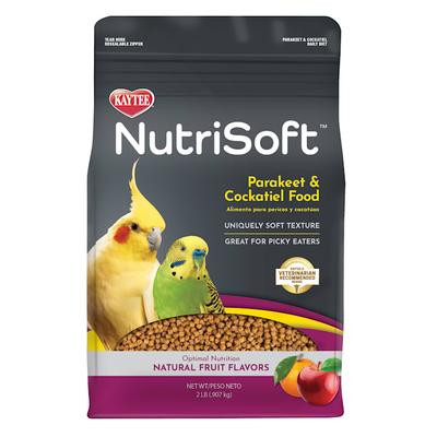 Kaytee NutriSoft Parakeet & Cockatiel Food, 2 lbs.