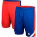 Men's Colosseum Navy/Red Gonzaga Bulldogs Am I Wrong Reversible Shorts